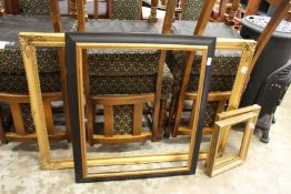 Four picture frames.