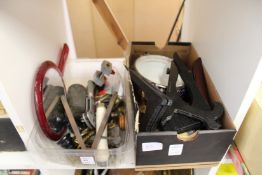 Miscellaneous items to include plate stands etc.