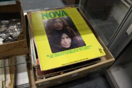 A quantity of Nova magazines, late 1960's / early 1970's.