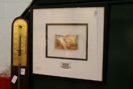 Damien Hirst, VIP Drink's Mat, Notting Hill 2003, framed and glazed.