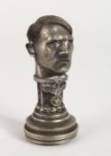 A NOVELTY HITLER BUST DESK SEAL 3ins high.