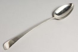 A GEORGE III LONG HANDLED GRAVY SPOON London 1798, maker George Smith