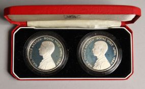 THE GOVERNMENT OF ST. HELENA AND ASCENSION ISLAND ROYAL PROOF 50 PENCE COIN COLLECTION, 1984, in a