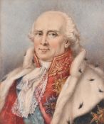 A half-length portrait of a Nobleman in a gilt frame, 3.5