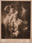 Valentine Green After Reynolds, 'His Grace The Duke of Bedford, his brothers and Miss Vernon',