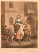 A group of three prints After Francis Wheatley, 'Cries of London', each 13.5