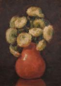 Early 20th Century, Still life of flowers in a vase, oil on board, bears signature John Henry