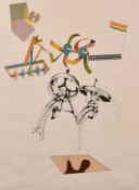 Colin Lancelly (1938-2015) Australian, Screen print, 'Entrance' artist's proof 1 of 10, signed and