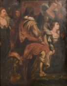 Nicaise de Keyser (1813-1887) Belgium, The coronation of Elizabeth the Queen of England, oil on