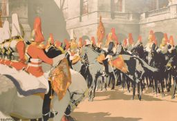 Christopher Clark (1875-1942) British, A colour poster of the 'The Horse Guards', 31