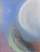 Jean Paul Bonnin, circa 1988, A half-length study of a man in thought, pastel, signed and dated,