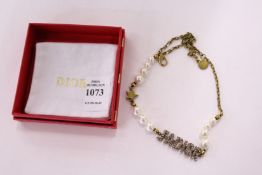 A decorative necklace.