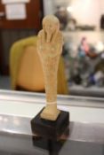 An Egyptian Shabti.