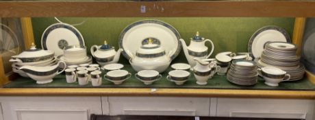 A comprehensive Royal Doulton Carlyle dinner service.