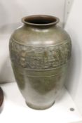 A Chinese bronze vase.