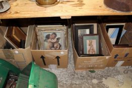 A large quantity of decorative prints etc.