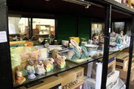 A large quantity of decorative china.