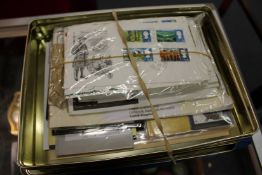 Two albums containing Commonwealth and GB stamps together with a box of First Day Covers.