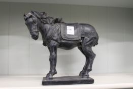 A model of a Tang style horse.