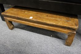 A Chinese low table.