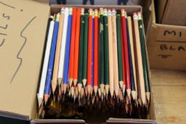 Three hundred plus new, unused pencils!