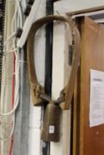 An old oxen bell.