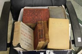 A quantity of books.