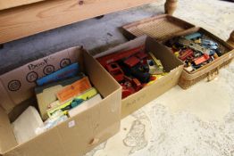 A quantity of toys and games.