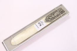 An eastern letter opener.