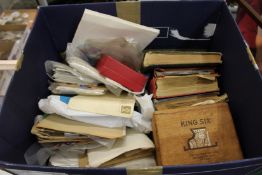 A large quantity of stamps, some in albums and loose.