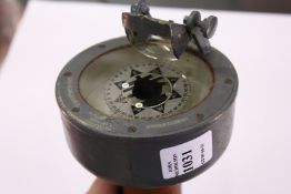 A Naval hand held compass.