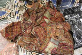 A large paisley shawl.