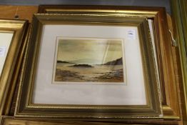 Eileen Cooper, a coastal view and a print of Venice.