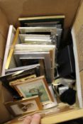Various photograph frames etc.