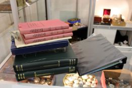 A good large collection of stamps, stamp albums and ephemera.