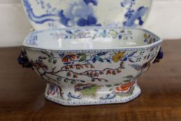 A Davenport ironstone china tureen.