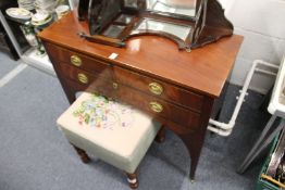 A small mahogany sideboard / table.
