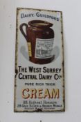 A good local pictorial enamel advertising sign 