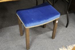 A George VI Coronation stool.