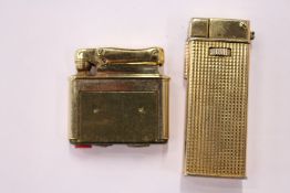 Two cigarette lighters.