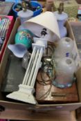 Miscellaneous collectables, lamps etc.