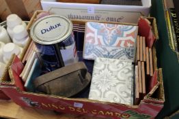 Tiles and other items.