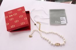 A decorative necklace.