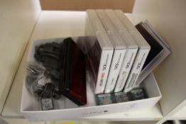 A Nintendo DS Lite and various games etc.
