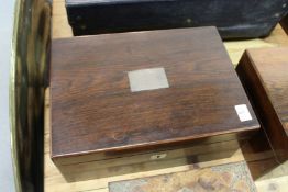 A good 19th century rosewood writing slope.