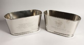 A PAIR OF NAPOLEON ICE BUCKETS