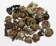 THIRTY FIVE VARIOUS CAR BADGES