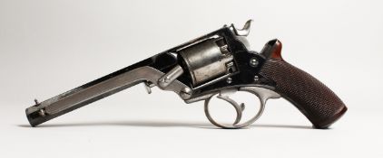 A. W. TRANTER REVOLVER No. 22876. Y. in a JAMES BEATTIE & SON, GUNMAKERS, 205 REGENT STREET, LONDON,