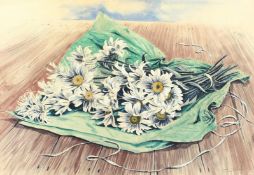 Stuart Maxwell Armfield (1916-2000) British, A bouquet of daisies, watercolour on Royal