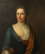 18th Century, Circle of Kneller, A half-length portrait of a lady, oil on canvas, 30